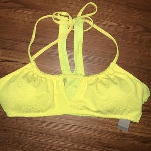 BRIGHT Yellow *NWT* Aerie Swim Top